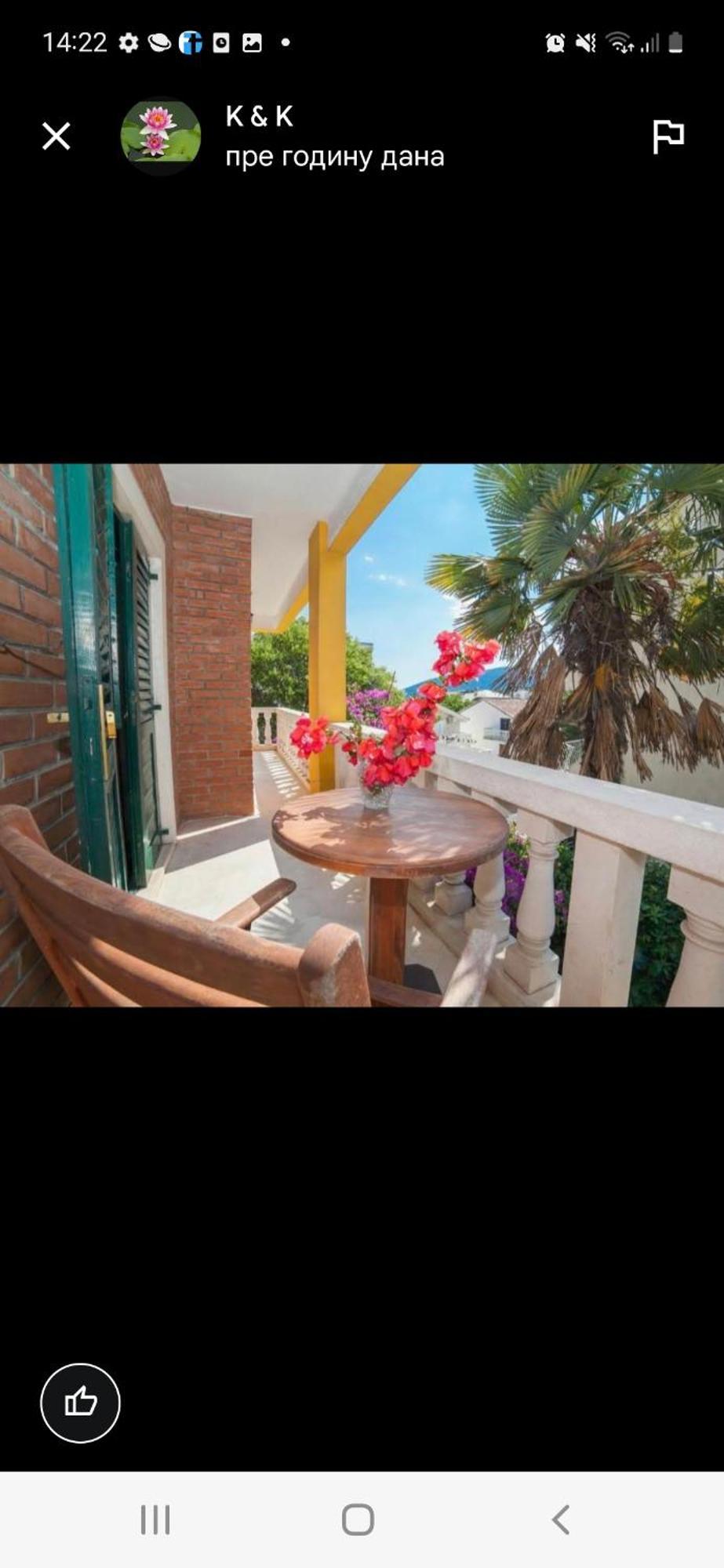 Studio Apartman Sa Pogledom Na More Meljine Esterno foto